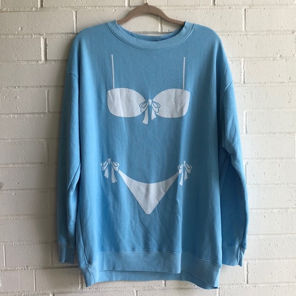 Wildfox Tops Nwt Wildfox Bikini Bod Sweatshirt Poshmark
